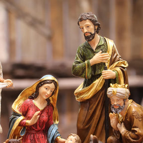 Presépio Tradicional Sagrada Família – 11 Peças (21 -32 cm)