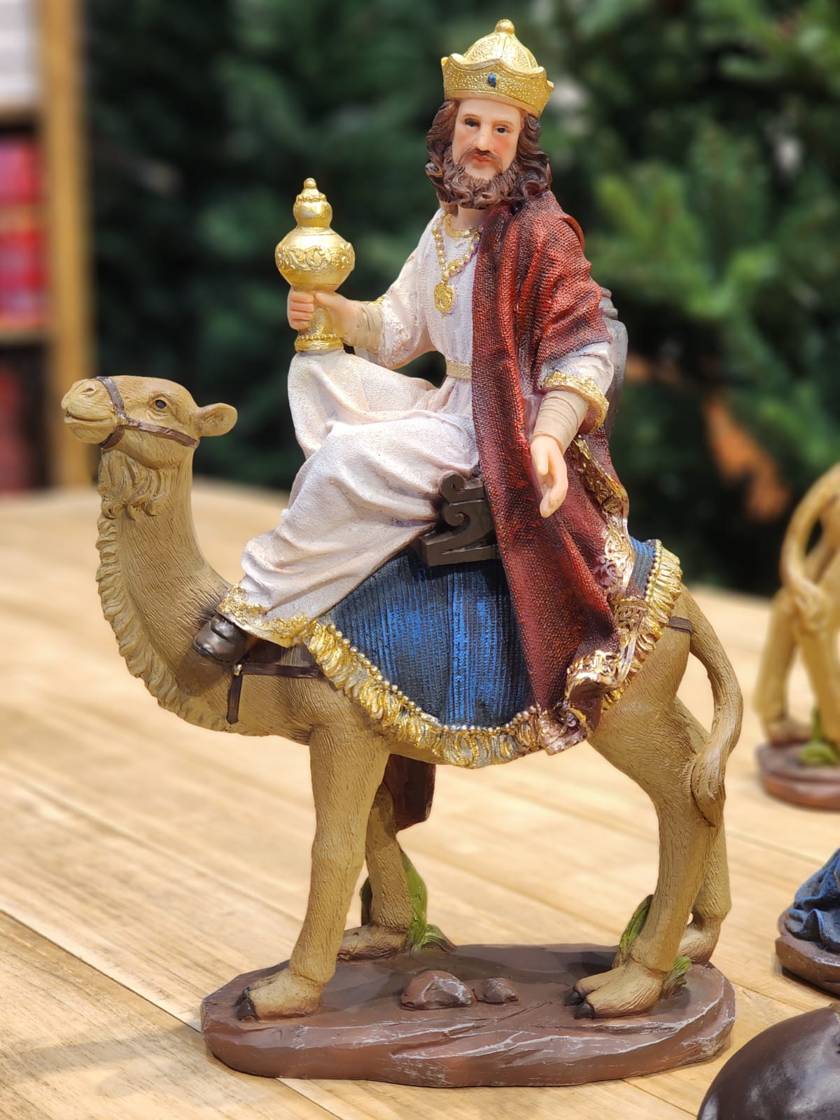 PRESÉPIO EM RESINA 11 PÇS  LUXO