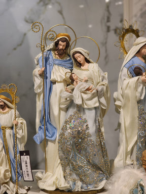 SAGRADA FAMÍLIA NA BASE AZUL